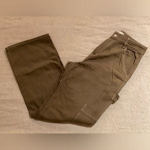 Olive Cargo Jean